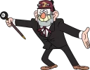 🎅-Gravity Falls, Telegram Sticker