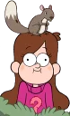 😶-Gravity Falls, Telegram Sticker