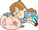 😴-Gravity Falls, Telegram Sticker