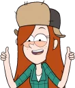 👍-Gravity Falls, Telegram Sticker