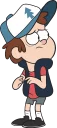 🙁-Gravity Falls, Telegram Sticker