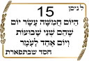 ✡-Sefirat Haomer by @JewishStickers, Telegram Sticker
