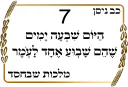 ✡-Sefirat Haomer by @JewishStickers, Telegram Sticker
