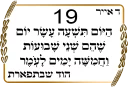 ✡-Sefirat Haomer by @JewishStickers, Telegram Sticker