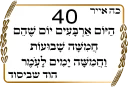 ✡-Sefirat Haomer by @JewishStickers, Telegram Sticker