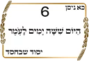 ✡-Sefirat Haomer by @JewishStickers, Telegram Sticker