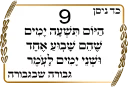 ✡-Sefirat Haomer by @JewishStickers, Telegram Sticker