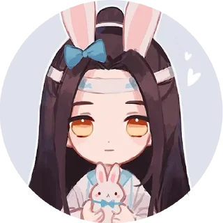 🐇-Китаефандом :: @fStikBot, Telegram Sticker