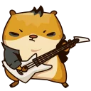 🎸-Анимированный Сеня, Telegram Sticker