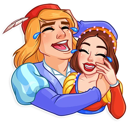 Romeo and Juliet, telegram sticker