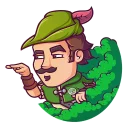😎-Share Wood, Telegram Sticker