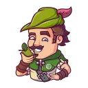 🍎-Share Wood, Telegram Sticker