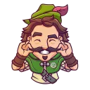 👌-Share Wood, Telegram Sticker