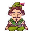 🖖-Share Wood, Telegram Sticker