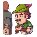 😈-Share Wood, Telegram Sticker