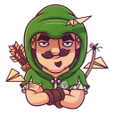 😉-Share Wood, Telegram Sticker