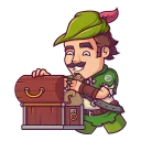 💰-Share Wood, Telegram Sticker