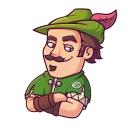 😏-Share Wood, Telegram Sticker
