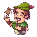 💰-Share Wood, Telegram Sticker