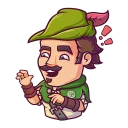 😱-Share Wood, Telegram Sticker