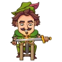 🗡-Share Wood, Telegram Sticker