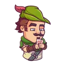 🃏-Share Wood, Telegram Sticker