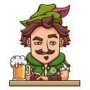 🍺-Share Wood, Telegram Sticker