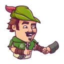 🤝-Share Wood, Telegram Sticker