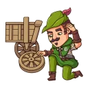 🤔-Share Wood, Telegram Sticker