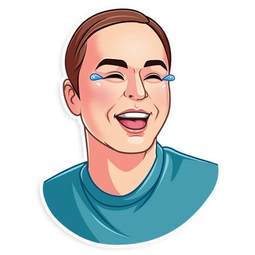 SheldonLeeCooper, telegram sticker