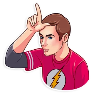 😒-SheldonLeeCooper, Telegram Sticker
