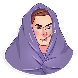 🤒-SheldonLeeCooper, Telegram Sticker