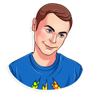 😏-SheldonLeeCooper, Telegram Sticker