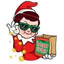 😎-Elf on The Shelf, Telegram Sticker