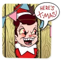 🚪-Elf on The Shelf, Telegram Sticker