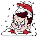❄-Elf on The Shelf, Telegram Sticker