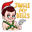 😏-Elf on The Shelf, Telegram Sticker