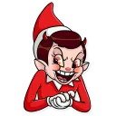 😈-Elf on The Shelf, Telegram Sticker