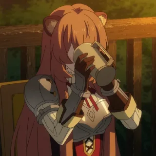 🦝-Shield Hero, Telegram Sticker