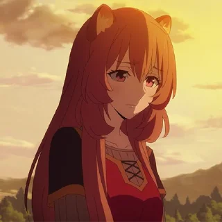 🦝-Shield Hero, Telegram Sticker