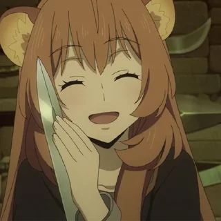 🦝-Shield Hero, Telegram Sticker