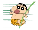 😆-Shin Chan, Telegram Sticker