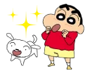 🤗-Shin Chan, Telegram Sticker