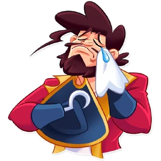 😢-Shiver Me Timbers, Telegram Sticker