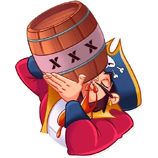 🥴-Shiver Me Timbers, Telegram Sticker