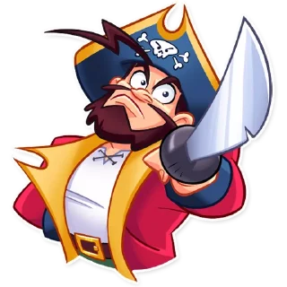 😤-Shiver Me Timbers, Telegram Sticker