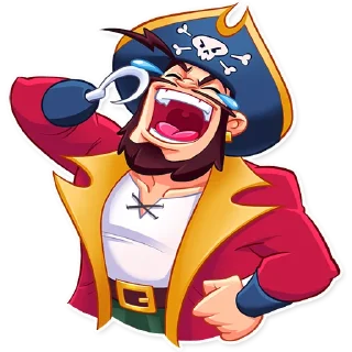 😂-Shiver Me Timbers, Telegram Sticker