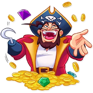 🤑-Shiver Me Timbers, Telegram Sticker