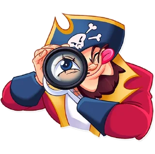 😑-Shiver Me Timbers, Telegram Sticker