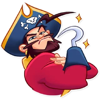 💪-Shiver Me Timbers, Telegram Sticker